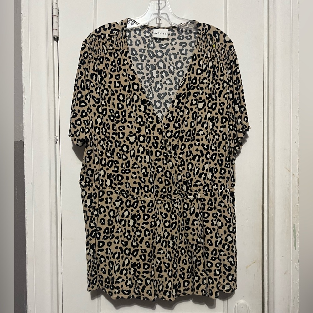 3/$10 faux wrap top